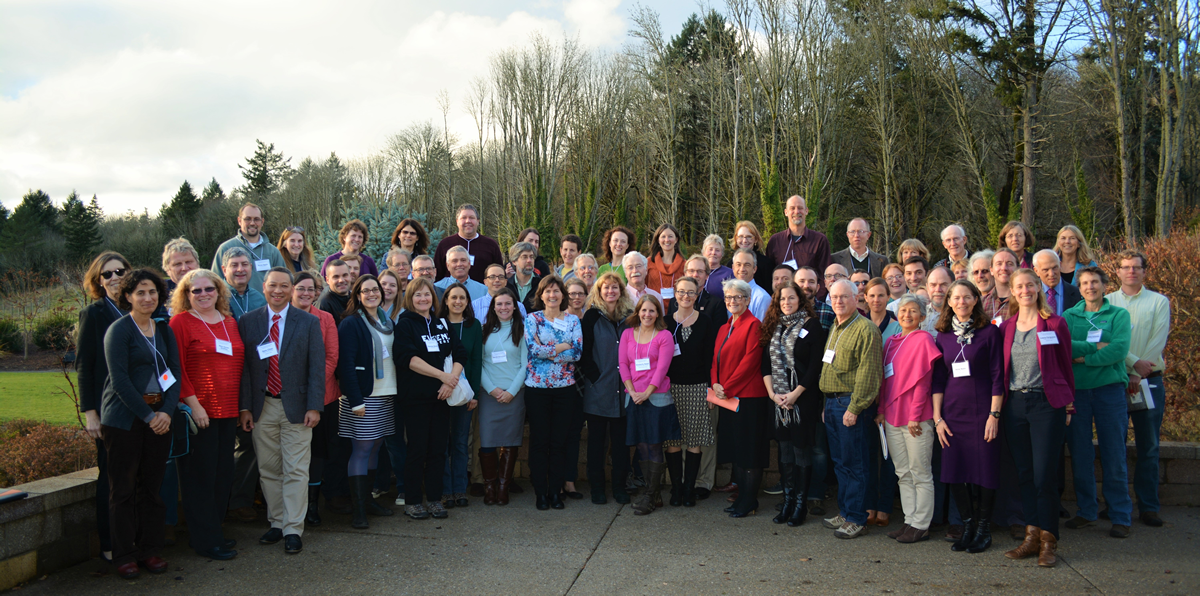Photo of participants in the December 4, 2015, WW2100 Learning and Action Network Workshop. Photo credit:  Kayla Martin, OSU